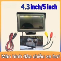 4.3inch/5 inch Màn hình LCD HD kỹ thuật số Xe DVD VCD Màn hình hiển thị hai chiều Camera hiển thị ngược