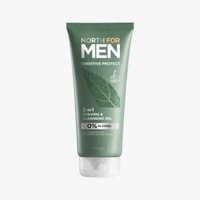 44378 Oriflame – Sữa rửa mặt và cạo râu 2 trong 1 North For Men Sensitive Protect 2 in 1 Shaving and Cleansing Gel