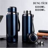 4469 Bình Giữ Nhiệt KIM CƯƠNG CAO CẤP 600ml _800ml _1000ml - 1200ml_1500ml inox 304