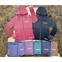 [45-70kg] Áo Khoác Thun Lạnh 6 Túi Vải Mặc Rất Mát, Hút Mồ Hôi. Áo Khoác Nữ Mỏng Ôm Nhẹ [Đốm Loang Màu Misshin]