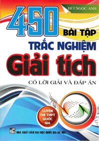 450 Bài Tập Trắc Nghiệm Giải Tích Có Đáp Án