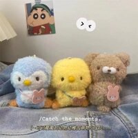 [4505 Lời khen ngợi của mọi người] Phim hoạt hình Nhật Bản Mẫu giáo Động vật Chim cánh cụt Gà con Gấu trúc Búp bê sang trọng dễ thương Mặt dây chuyền nhỏ Quà tặng Schoolbag Đồ trang trí cc20250220