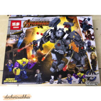 [459 CHI TIẾT-HÀNG CHUẨN] BỘ ĐỒ CHƠI XẾP HÌNH MECH HULK LEGO Người Sắt, LEGO Iron man, Lego Hulkbuster Đen