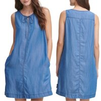 [45kg-62kg] Đầm jean denim hàng VN xuất xịn size mẹ và bé