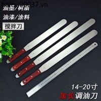 47 53 60 cm Kéo Dài 20 Điều Chỉnh Mực Dao Thép Không Gỉ Dầu Điều Chỉnh Dụng Cụ Mực Sơn Sơn Điều Chỉnh Màu Khuấy Thìa