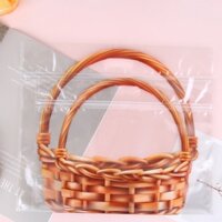 48-50 túi zip giỏ quai xách đựng bánh mì hoa cúc, kẹo nougat