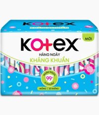 [48] Băng Vệ Sinh Kotex hằng ngày kháng khuẩn 20 miếng+tặng kèm 4m