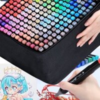 48 Cây Bút màu Marker Lalunavn Touch Cool 2 Đầu tô màu dạ vẽ tranh anime - SÉT BÚT MÀU DẠ KÈM TÚI