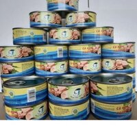 48 lon cá Ngừ ngâm dầu (140g/ lon) dang chunk