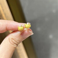 4886 Bộ Sưu Tập Người HelloKitty Bông Tai Mèo Bạc Xuyên Bông Tai Niche Cảm Thấy Nhỏ Tinh Tế Hello Kitty Nơ Bông Tai 25.2.27
