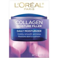 (48GR) KEM DƯỠNG DA MẶT L'Oreal Paris Collagen Moisture Filler Facial Day Night Cream Face Moisturizer, 1.7 oz