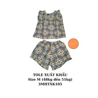 48kg đến 51kg - TOLE XUẤT KHẨU tay cánh tiên quần đùi - 3MHTXK106 - size M - 171k