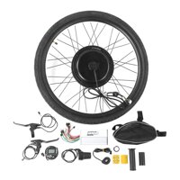 48V 1000W Electric Bicycle Cycle 26" E‑Bike Front Wheel Motor Conversion Set Kit Bicycle Cycling Engine Accessories Hub Motor Wheel