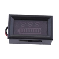 48V LED Indicator Battery Capacity Tester Voltmeter For Motor Modification