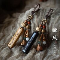 4938 người thu thập gỗ đàn hương tự nhiên số chống thất lạc plat4938 người Bộ sưu tập gỗ đàn hương tự nhiên chống mất biển số Móc khóa xe hơi Dây buộc Không có vấn đề Thẻ Đồ trang trí xe hơi 3.27