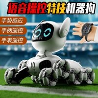 4drc Điều Khiển Bằng Giọng Nói Robot Thông Minh Chó Đóng Thế Điều Khiển Từ Xa Xe Cử Chỉ Cảm Biến Đồ Chơi Ô Tô Bé Trai Trẻ Em Quà Tặng 3.16