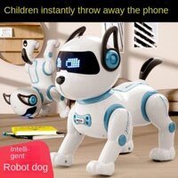 4drc Phong Cách Mới Thông Minh Điều Khiển Bằng Giọng Nói Robot Chó Đồ Chơi Trẻ Em Bé Trai Điện Điều Khiển Từ Xa Chó Con Điện Tử Cho Bé Thú Cưng