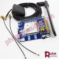 4G / 3G / 2G / GSM / GPRS / GNSS HAT for Raspberry Pi, LTE CAT4 module SIM7600 (Bảo hành 6 tháng)