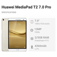 4g có thể gọi HUAWEI MediaPad T2 7.0 Pro (PLE-701L) ĐÃ SỬ DỤNG HUAWEI TABLAT hỗ trợ youtube lite & tiktok lite & nhiều ứng dụng