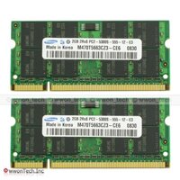 4gb 2X 2GB DDR2 067 667 MHz PC2-1300s SO-DIMM Bộ nhớ máy tính xách tay RAM