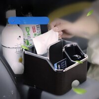 (4in1) Khay để đồ trên tỳ tay ô tô tiện lợi - khay đựng cốc,chai nước uống đa năng