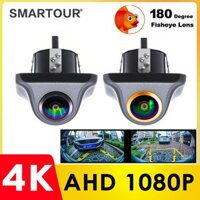 4k 180 "AHD 1920 * 1080P Camera lùi ô tô Chiếu hậu Ống kính mắt cá Đỗ xe tự động Hỗ trợ chiếu hậu HD Tầm nhìn ban đêm