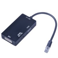 4k 3IN1 Mini DP MInidp Thunderbolt sang DVI VGA HDMI HDTV Adapter 3 trong 1 Cho Microsoft Surface Pro 4 3 2 1