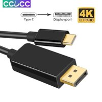 4k 60Hz Thunderbolt 3 USB C Sang Displayport 1.2 Loại C Sang Cáp Displayport 6ft 1.8M Cho Apple Macbook & Macbook Pro Loại C Sang Dp Nam