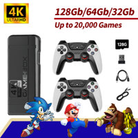 4K Game Stick PS1 Trò chơi Retro Tay cầm chơi game không dây Bảng điều khiển trò chơi điện tử
