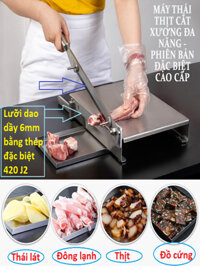 4KG Bàn chặt xương - Gà, vịt. Dao thái thịt đông lạnh Chính hãng Cookeasy