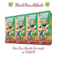 4lốc sữa Kun Socola lúa mạch Có THẠCH 170ML- tặng Lego