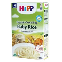 (4M) bột ăn dặm nhũ nhi hipp 200g