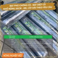 4m x 5m dài Bạt Diệt Cỏ 120gr (tặng kèm 20 ghim cố định) - Bạt Diệt Cỏ Ngăn Xói Mòn Đất Hiệu Quả