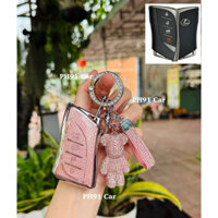 (4nút Mới)Ốp Chìa Khoá Smartkey Lexus ES, LS, LC, UX