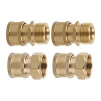4pcs 4Pieces Quick Release Connectors Nozzle Watering Tool Pipe Fitting