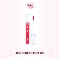 [4U2] Son bóng thuần chay Serum Tint Oil lâu trôi 3g