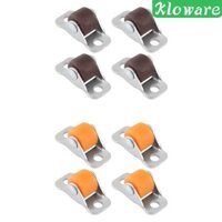 4x Bánh Xe Mini Bánh Xe Nội Thất Tuyến Tính Bánh Xe Cao Su Chắc Chắn Chịu Lực Chịu Mài Mòn Cố Định Bánh Xe Cho Bàn Tủ