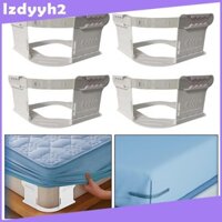 4x Kẹp giữ ga trải giường Giữ chắc chắn và chặt chẽ Không còn tấm kẹp rời