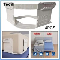 4x Kẹp giữ ga trải giường hạng nặng Lắp đặt dễ dàng Dây buộc ga trải giường