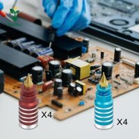 4x PCB Chân cố định Hỗ trợ cố định Bảng mạch Giá đỡ PCB Kẹp Dụng cụ kẹp Trụ cột PCB cho công cụ hàn
