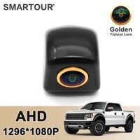 4x4 Car HD Car Auto Rear View Chống Thấm Nước AHD 1080P Camera Ngược Dự Phòng Đỗ Xe Cam Kit Cho Isuzu D-Max Mitsubishi Triton Hilux Vigo Revo Nissan Navara Frontier Ford Ranger -Đen
