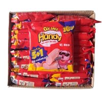 [5 + 1] Thùng 20 gói Xúc Xích Tiệt Trùng Handy Đức Việt, Gói 6 cây x 32g. Đảm bảo ATVSTP. VỊ HEO