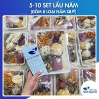 5-10 Set Lẩu nấm quý 100g (set hầm siêu nấm, thơm ngon, bổ dưỡng) - Thảo Dược Hạnh Nguyên