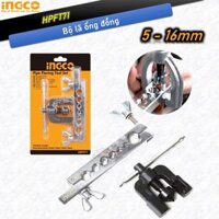 5-16mm Bộ lã ống đồng INGCO HPFT71, Bộ long loe ống đồng, Bộ dụng cụ ống đồng loe và gá hàn