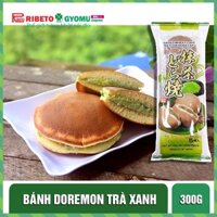 (5 bánh) Bánh Rán Doremon nhân trà xanh, đậu đỏ và hạt dẻ 300g - Hàng Nhật nội địa