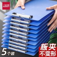 5 bìa hồ sơ nhựa cứng A4, kẹp giấy, bảng viết, tập viết A5, kẹp sổ tay A4, kẹp lưu trữ dọc, kẹp menu, kẹp đặt hàng, bảng hồ sơ, bộ sưu tập đồ dùng văn phòng