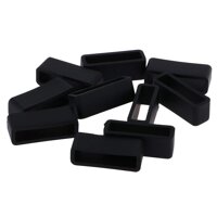 5 cái Con đỉa dây đồng hồ - Phụ kiện dây đồng hồ silicone - 20mm - Trắng