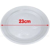 5 cái dĩa nhựa lớn dùng 1 lần