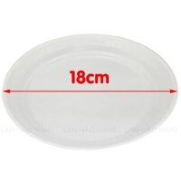 5 cái dĩa nhựa trung dùng 1 lần