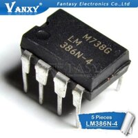 5 CÁI LM386N-4 DIP8 LM386-4 DIP mới và IC